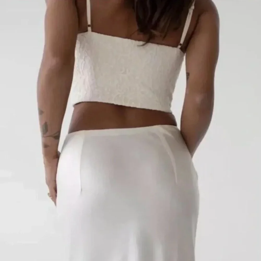 RUMORED Versailles Corset Size 10 White Lace / Ivory  NWT - Picture 3 of 8